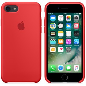 Чехол для iPhone 7 Silicone Case (PRODUCT) RED